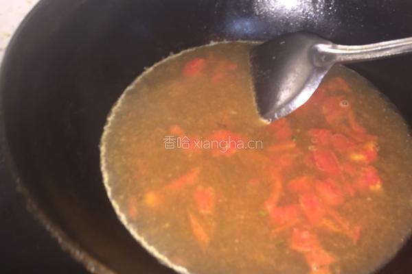 西红柿疙瘩汤的做法图解5