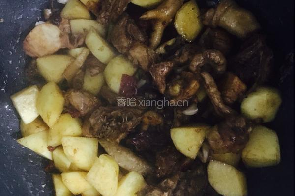 鸡肉烧土豆的做法图解6