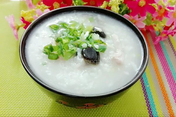 皮蛋瘦肉粥的做法图解12