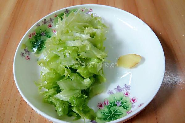 生菜龙利鱼片粥的做法图解4
