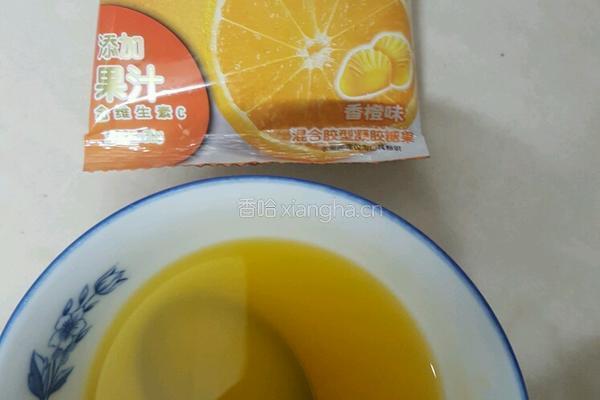 酸奶芒果慕斯 六寸心形模型版的做法图解6