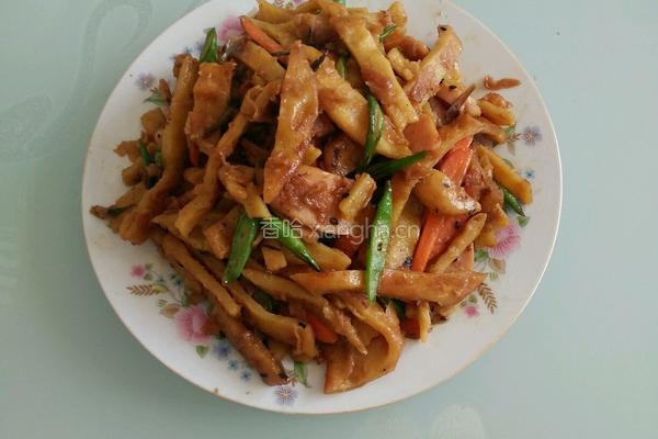 素炒面饼的做法图解8