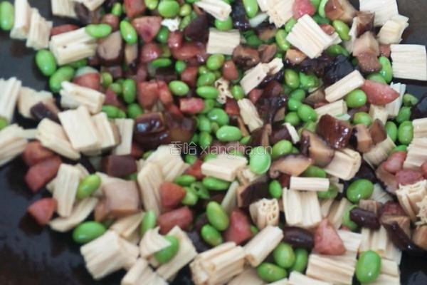 毛豆腐竹丁的做法图解5