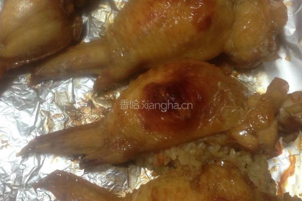 鸡翅包糯米饭的做法图解7