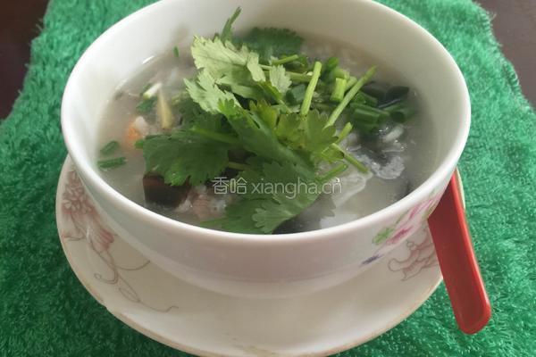 皮蛋瘦肉粥的做法图解14