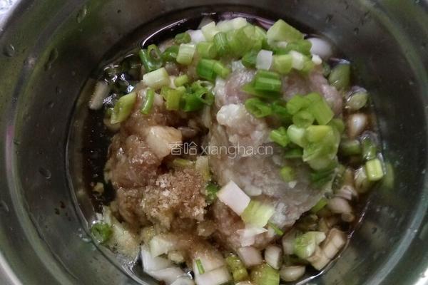 肉饼双拼的做法图解1
