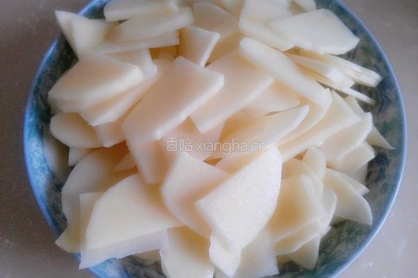 尖椒土豆片的做法图解3