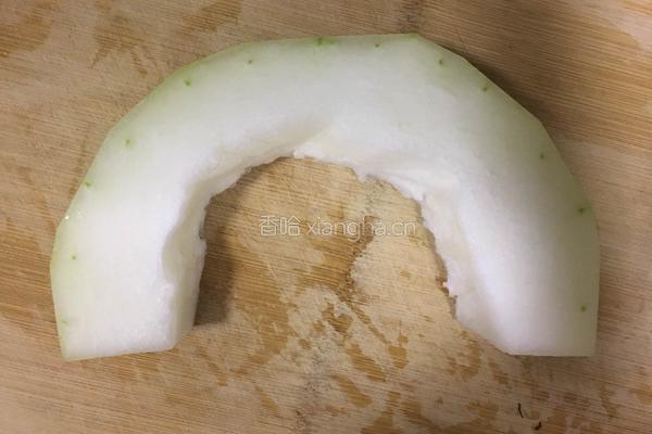 蒜蓉蒸冬瓜的做法图解1