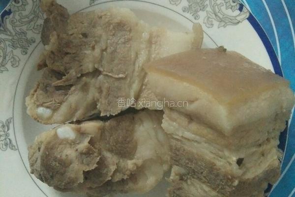 老干妈拌白切肉的做法图解5