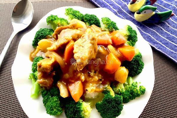 咖喱牛肉饭的做法图解12