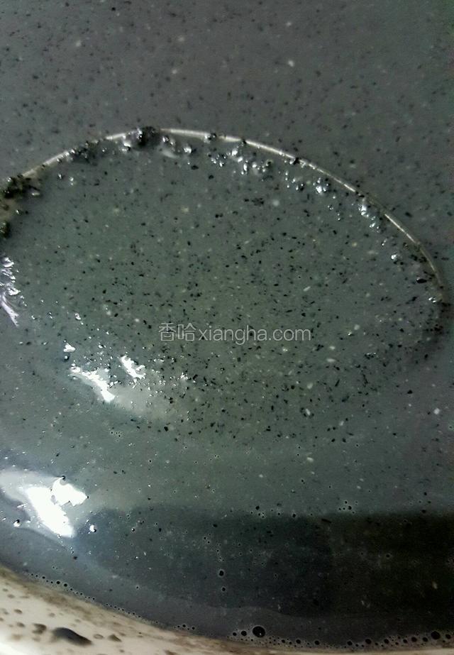 第三轮已经磨成细糊状的了
