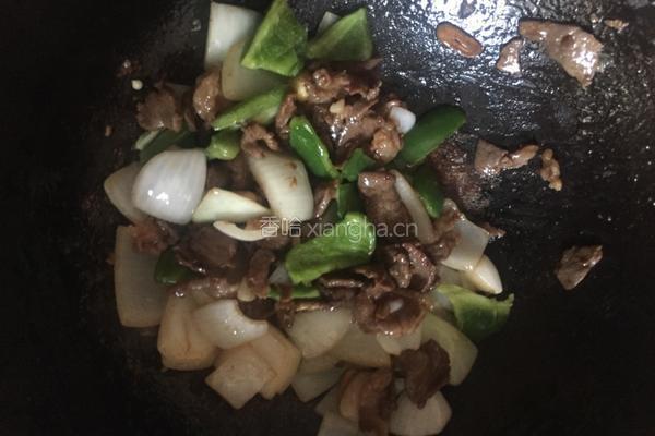 羊肉炒粉的做法图解6