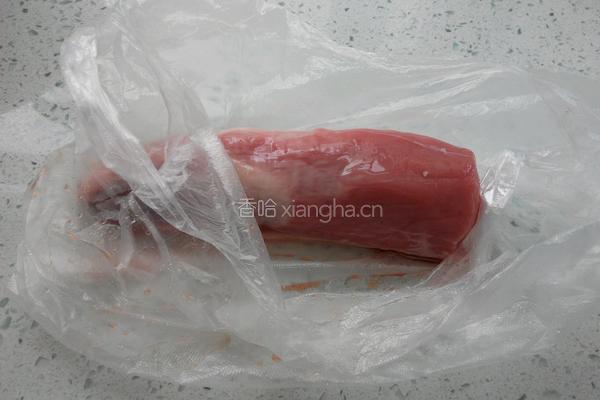 盘龙肉饼的做法图解1
