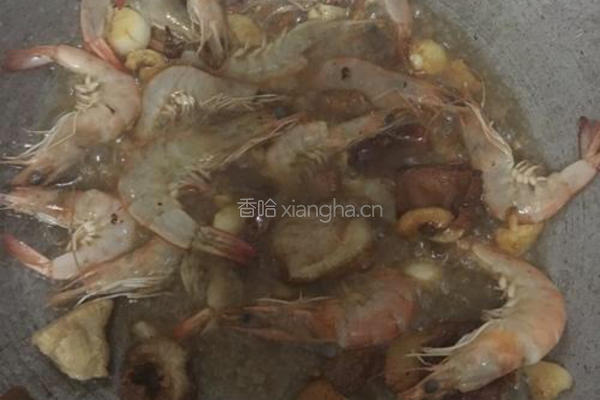 豆角炒虾的做法图解2