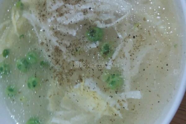 黑胡椒白干汤的做法图解4