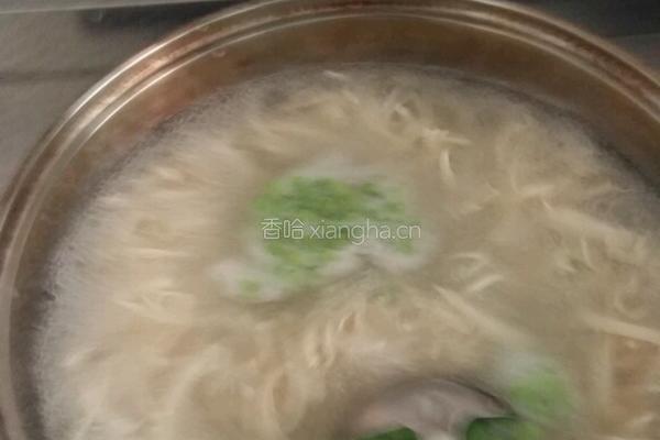 黑胡椒白干汤的做法图解1