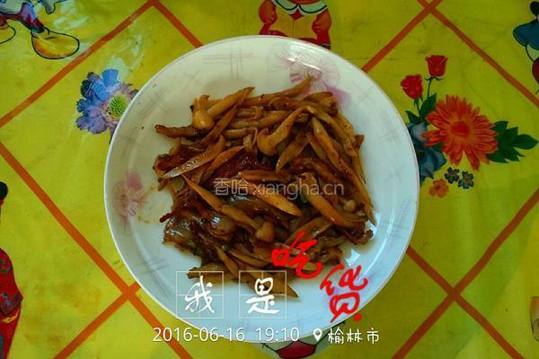 胡油海鲜菇的做法图解5