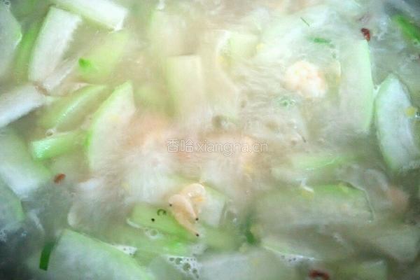 冬瓜虾仁汤的做法图解7