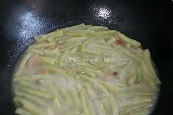 长豆角土豆焖玉米饭的做法图解8