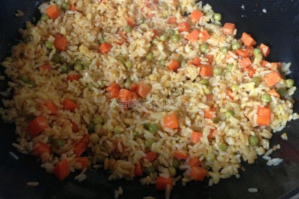 黄金 蛋炒饭的做法图解10