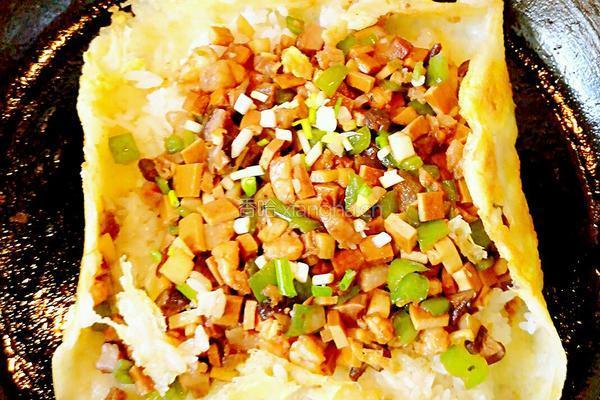 豆皮包饭的做法图解7