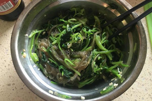 菠菜粉条的做法图解7