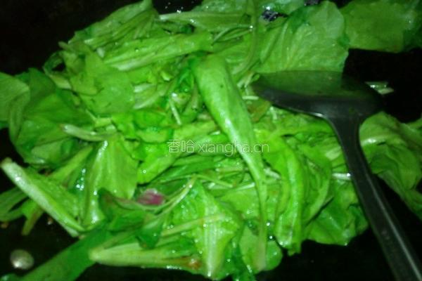 蚝油生菜的做法图解3