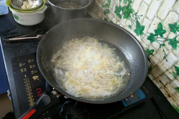 金针菇蛋花汤的做法图解12