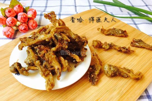 椒盐蘑菇的做法图解11