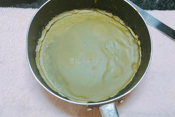 抹茶榴莲千层蛋糕的做法图解13
