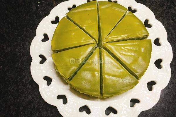 抹茶榴莲千层蛋糕的做法图解20
