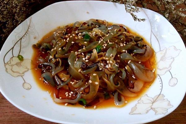 凉拌海蜇皮的做法图解4