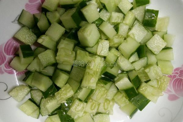 鲜虾炒蔬菜的做法图解3