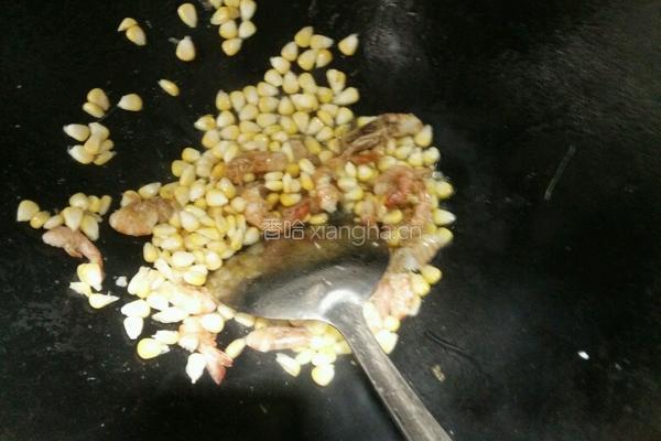 鲜虾炒蔬菜的做法图解6