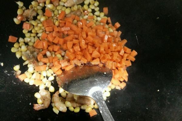 鲜虾炒蔬菜的做法图解7