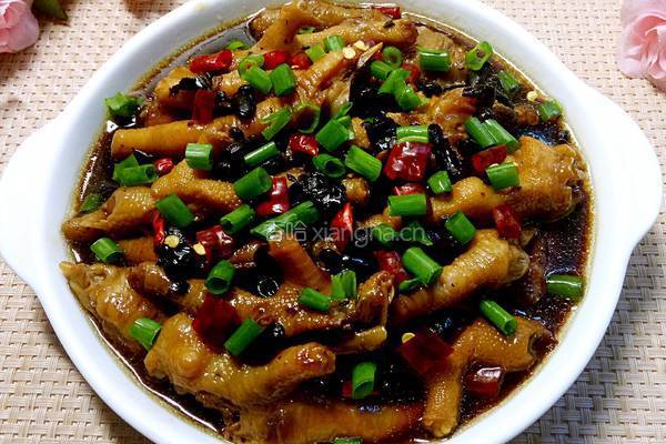 豉香蒸凤爪的做法图解13