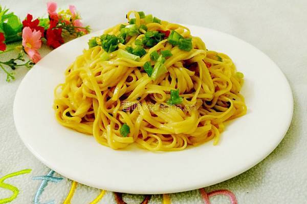 芝麻葱油面