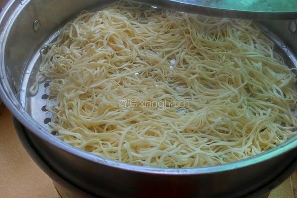豆角卤面的做法图解1