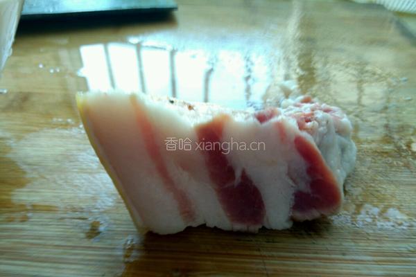 肉炒毛豆的做法图解2