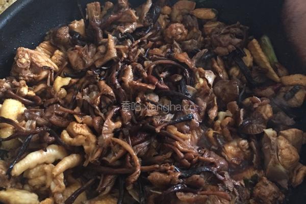 小鸡炖蘑菇的做法图解4