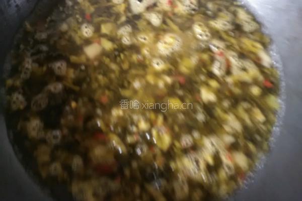 酸菜鱼的做法图解4