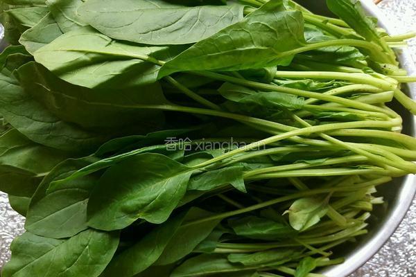 菠菜鸡蛋汤的做法图解1