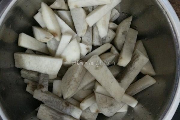 小白菜炖土豆的做法图解2