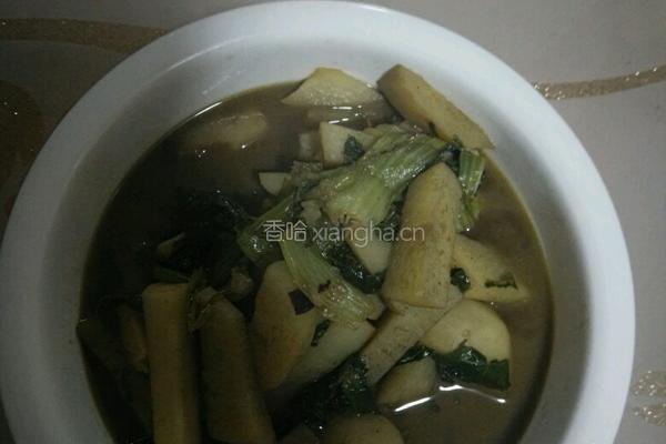 小白菜炖土豆的做法图解9
