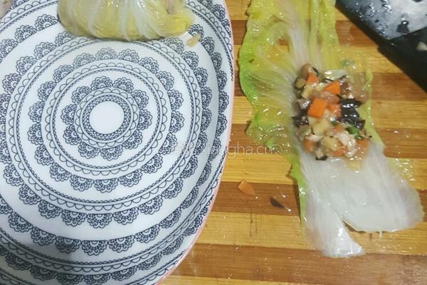 888发财菜子包的做法图解9