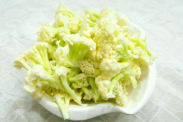 五花肉炒有机菜花的做法图解4