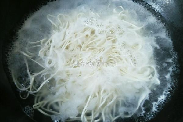 葱香拌面的做法图解4
