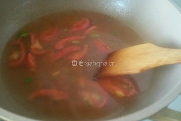 西红柿甩绣汤的做法图解3