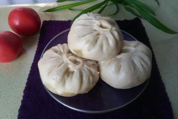 小油菜豆腐虾皮包子的做法图解11