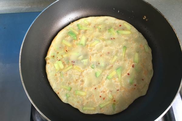 南瓜鸡蛋卷饼的做法图解10